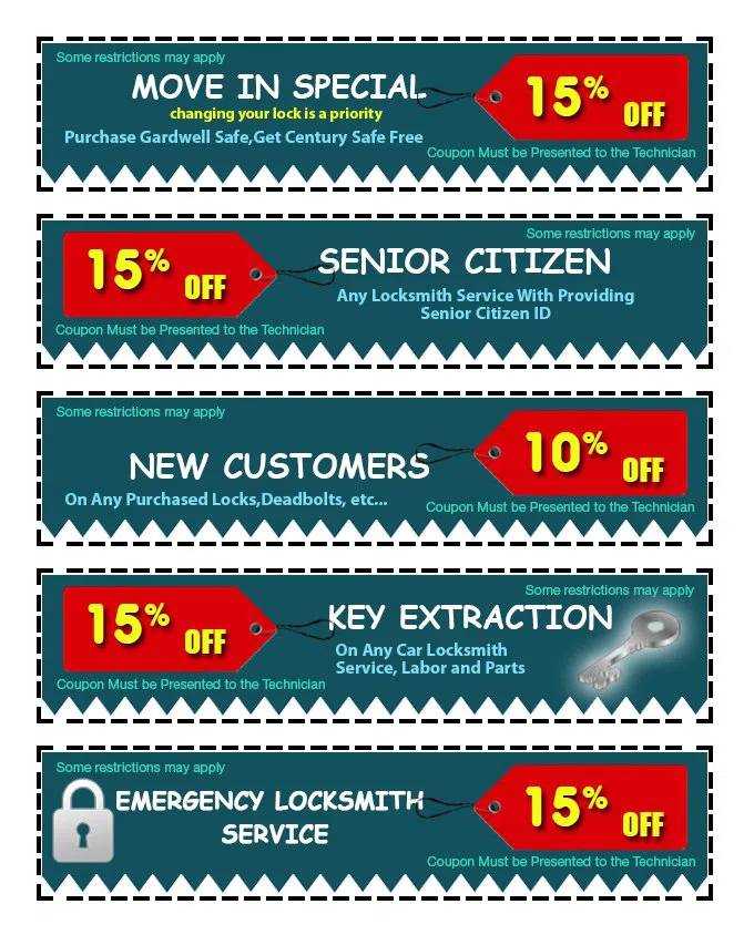 Father Son Locksmith Shop Tucson, AZ 520-226-3845 - coupon